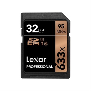 Lexar 32GB 633X Professional SDHC  UHS-1 (Class 10) U1